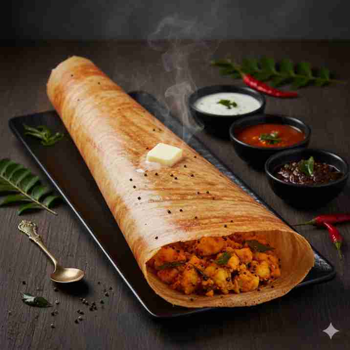 Spl. Paper Butter Masala Dosa
